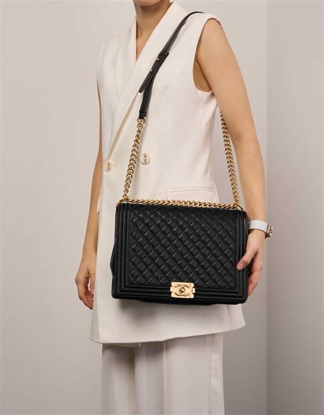 chanel boy shopper tote|Chanel large shopping tote price.